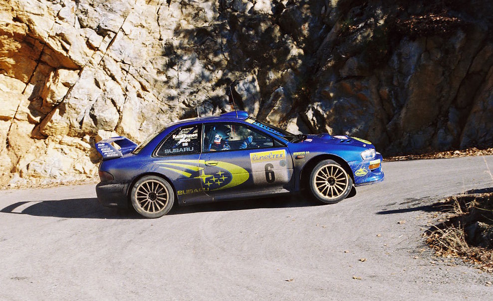 Trofeu 1111 Subaru Impreza 2nd Monte Carlo 99